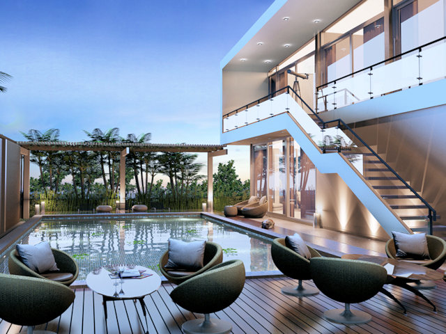 Villa mit Pool bei Hua Hin