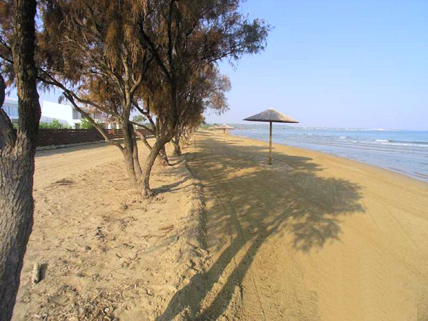 Strand bei Kyllini unweit vom Ferienhaus