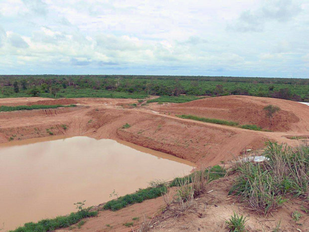 Wasserspeicher auf dem Grundstück Wasserspeicher auf dem Grundstück