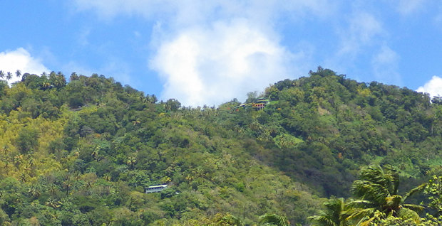 Baugrundst�ck in den Bergen von Soufriere auf St. Lucia