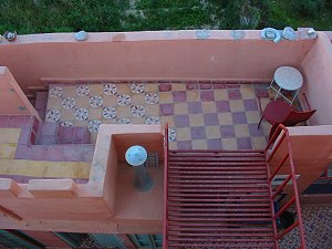 2. Terrasse vom Wohnhaus