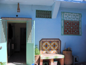 Eingang zum Wohnhaus