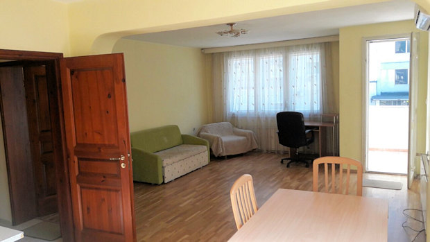Wohnzimmer vom Apartment in Varna