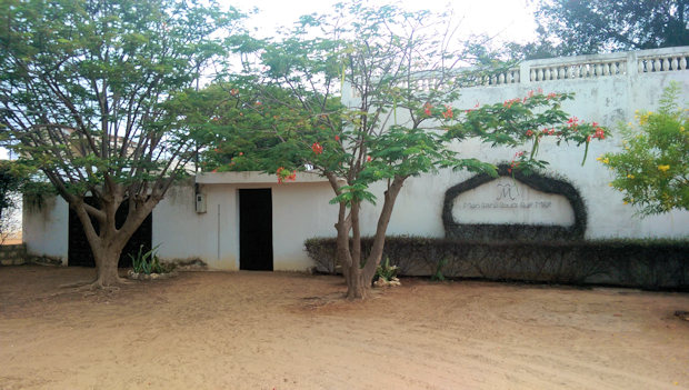 Eingang vom Ferienhaus bei Mbour Eingang vom Ferienhaus bei Mbour