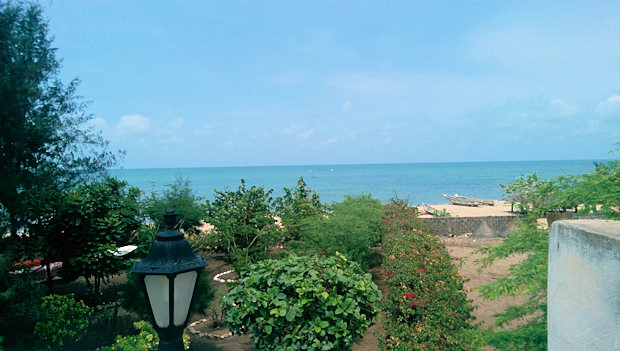 Meerblick vom Ferienhaus bei Mbour Meerblick vom Ferienhaus bei Mbour