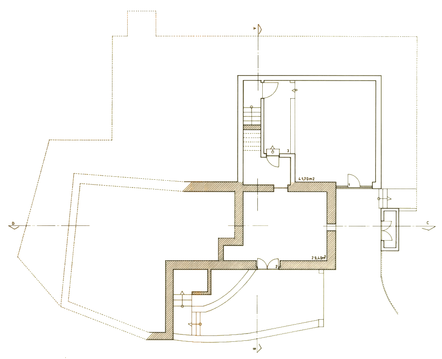 historischer Teil vom Einfamilienhaus