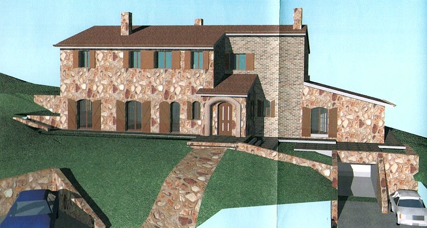 mgliches Einfamilienhaus auf dem Baugrundstck