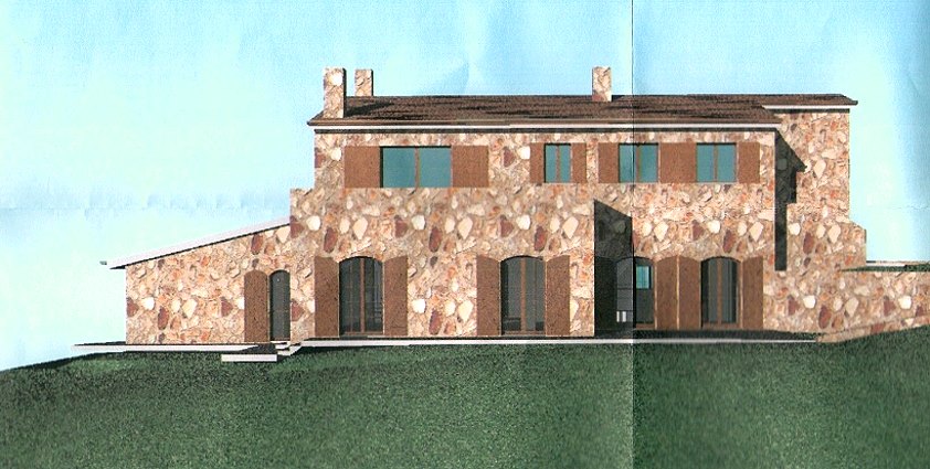 Ferienhaus zum Baugrundstck in der Toskana