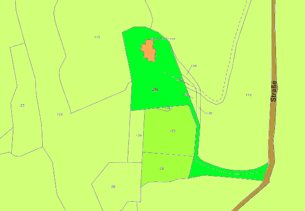 Baugrundstck in Montepulciano Toskana