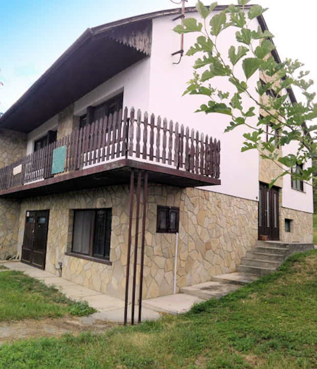 Ferienhaus mit Balkon am Balaton in Vonyarcvashegy