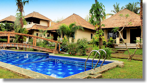 Gianyar Ferienanlage mit Ferienhusern auf Bali zum Kaufen