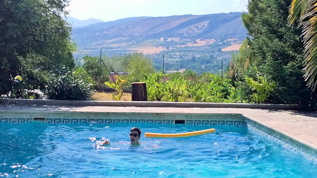 Swimming Pool vom Einfamilienhaus