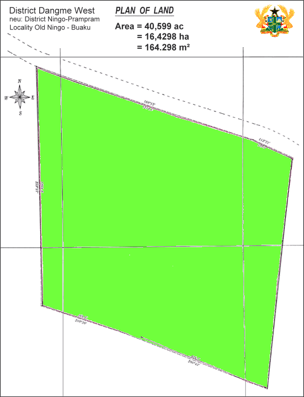 Baugrundstück Old Ningo im Dangme West Baugrundstück Old Ningo im Dangme West