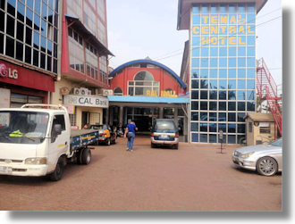 Ladenlokal in einer Mall in Tema Ghana