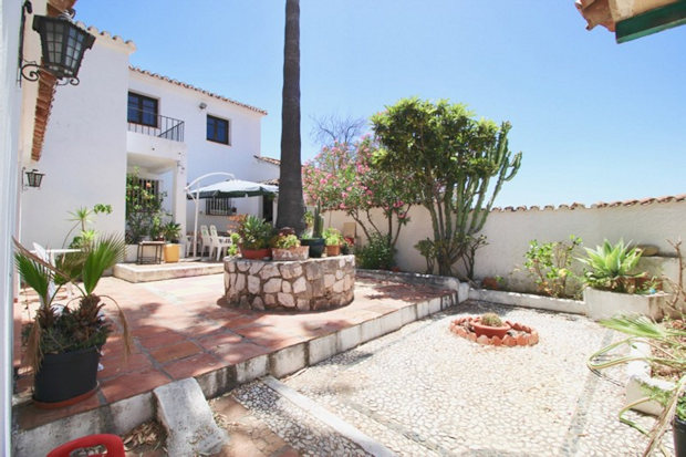 Terrasse vom Haus in Mijas