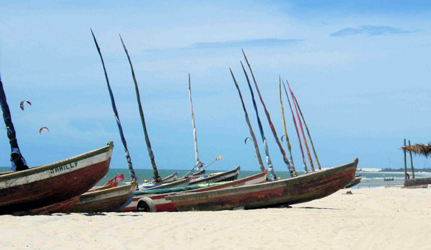 Strand von Prea unweit vom Baugrundstck