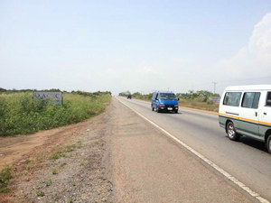 Aflao Rd nah der Grundst�cke