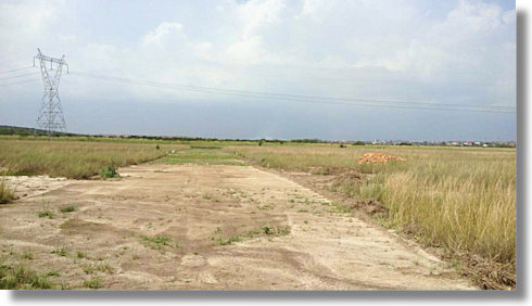 Grundst�ck Oshiopo bei Dawhenya und Prampram