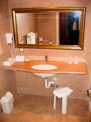 Toiletten vom Restaurant