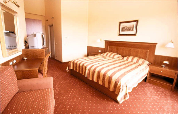 Hotelzimmer zum Restaurant