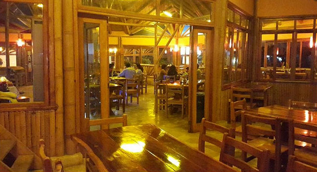 im Inneren der Pizzeria