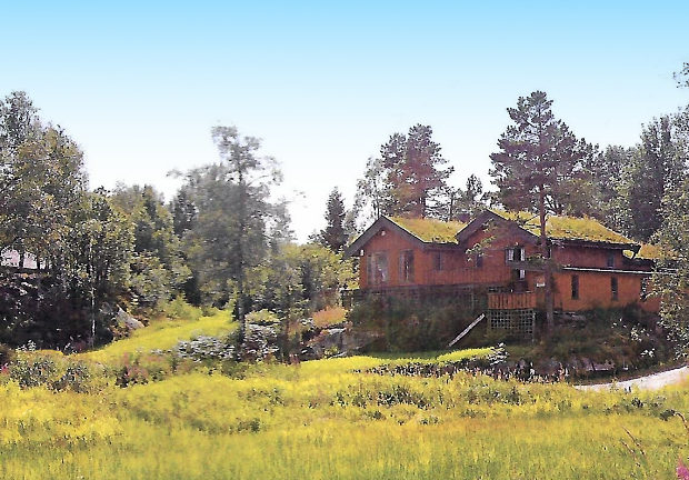 Wohnhaus bei Vigeland Norwegen Wohnhaus bei Vigeland Norwegen