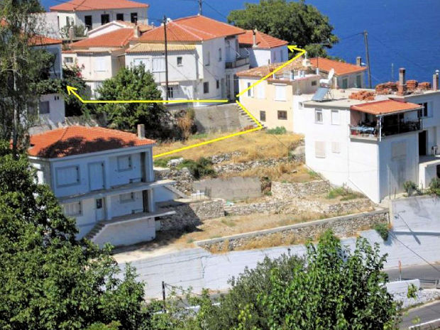 Wohnhaus in Ambalos der Insel Samos