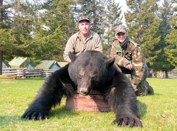 Jagdgebiet mit Jagdlizenz f�r Schwarzb�ren