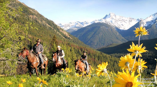 Jagdrevier in British Columbia Jagdrevier in British Columbia