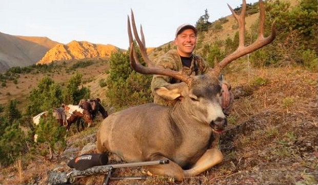 Gro�wildjagd im Jagdgebiet von British Columbia