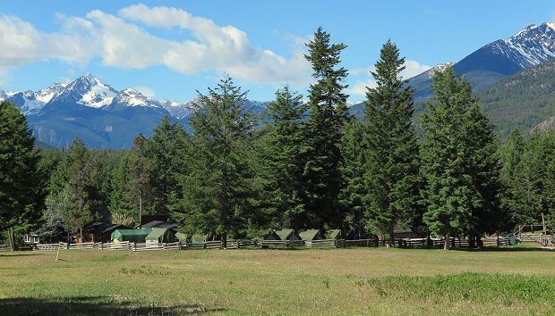 Campingplatz der Lodge