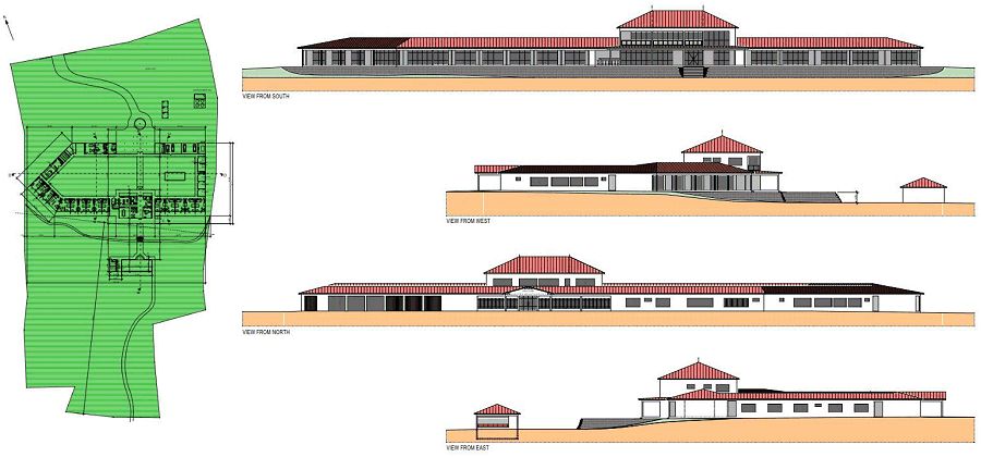 Projekt fr ein Hotel in Sri Lanka