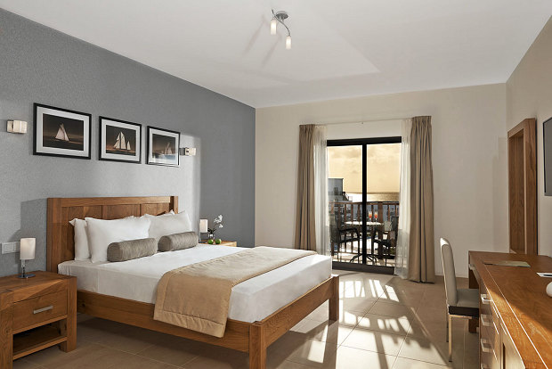 Schlafzimmer vom Ferienhaus