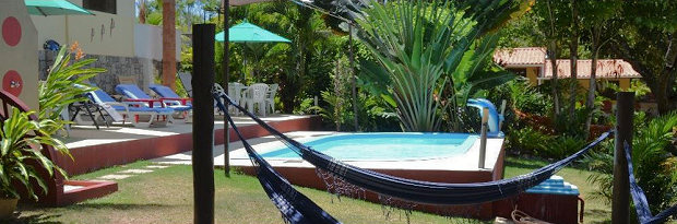 Poolbereich der Ferienranch