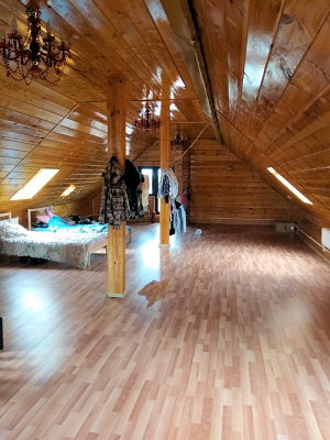 Zimmer im Dachgeschoss des Hauses bei Ufa