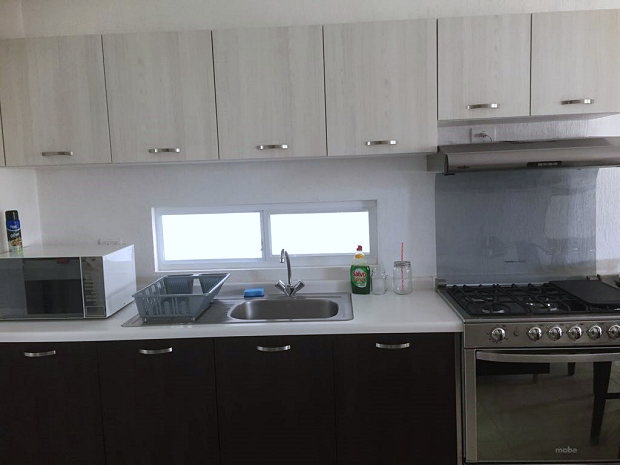 Kchenzeile vom Ferienhaus