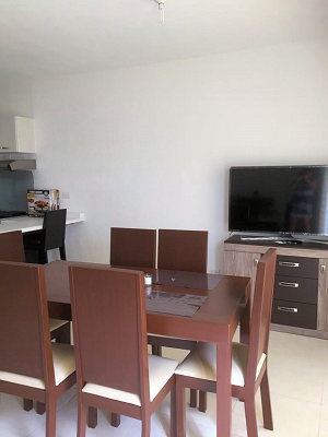 Esstisch im Wohnhaus