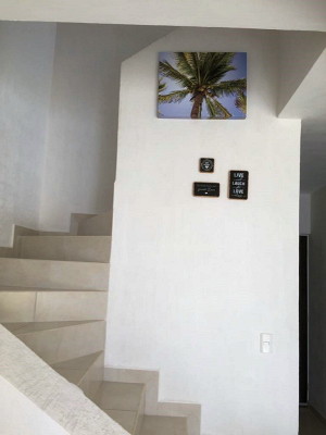 Aufgang zum Obergeschoss des Ferienhauses