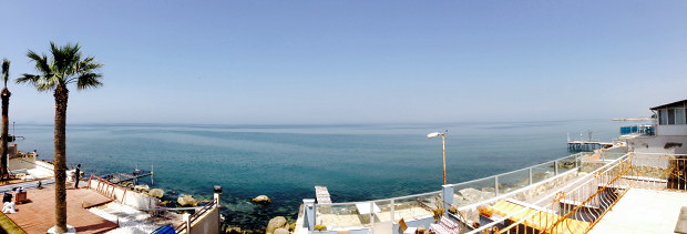 Ausblick vom Strandhaus