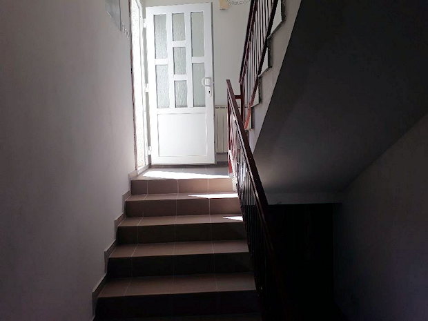 Treppenhaus vom Ferienhaus