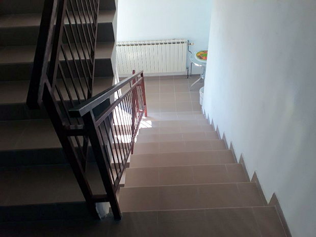 Treppengang vom Ferienhaus