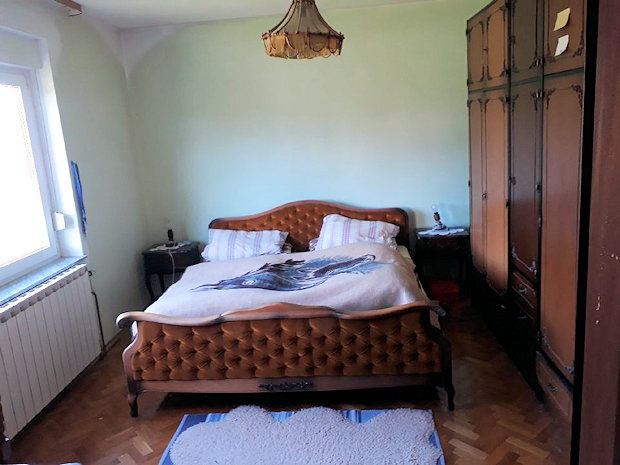 Schlafbereich vom Ferienhaus