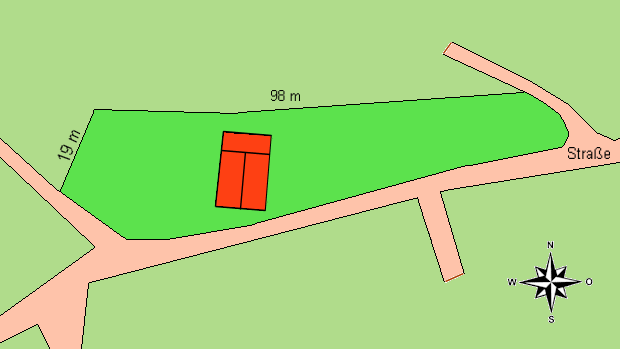 Grundstck vom Ferienhaus in Karlovac Kroatien