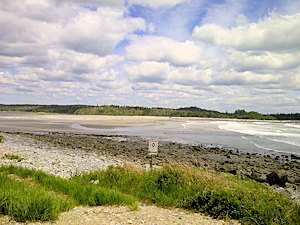 Sable River im Schelburne County von Nova Scotia Sable River im Schelburne County von Nova Scotia