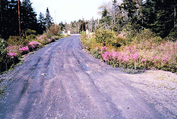 Straße zum Baugrundstück Straße zum Baugrundstück