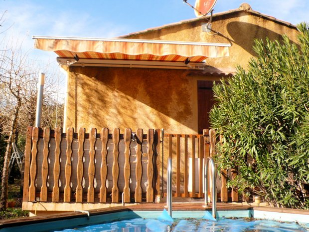 Wohnhaus Einfamilienhaus mit kleinem Pool in Sdfrankreich zum Kaufen