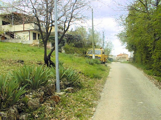 untee Straße vom Baugrundstück untee Straße vom Baugrundstück