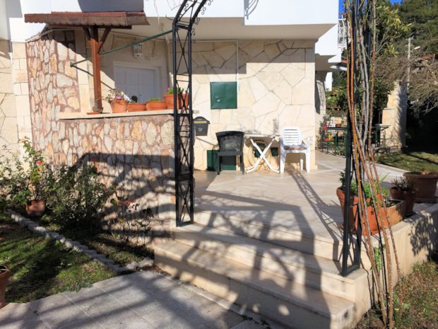 Terrasse vom Ferienhaus