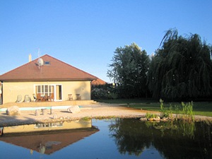 Ferienhaus in Ungarn mit Gartenteich