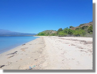 Grundst�cke am Meer der Insel Sumbama Indonesien